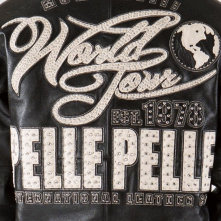 Pelle Pelle World Tour Blackivory Plush Jacket