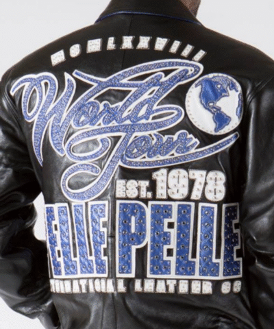 Pelle Pelle World Tour Plush Metallic Jacket