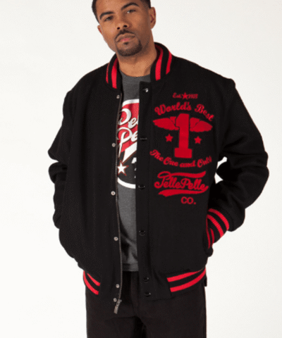 Pelle Pelle Worlds Best One And Only Black Jacket