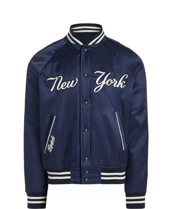 Polo Ralph Lauren Blue New York Yankees Jacket