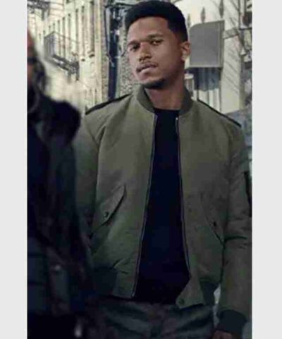 Power Book II Ghost Ezekiel Cross Bomber Jacket
