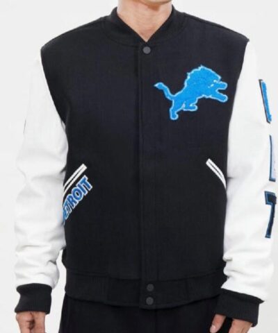 Pro Standard Detroit Lions Varsity Jacket