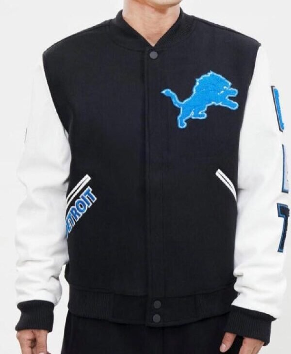 Pro Standard Detroit Lions Varsity Jacket