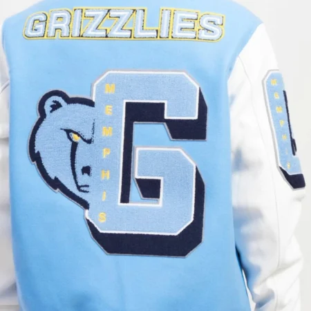Pro Standard Memphis Grizzlies Varisty Jacket Back 2400x