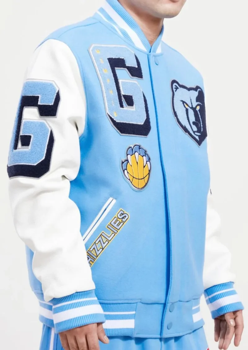 Pro Standard Memphis Grizzlies Varisty Jacket Side 2