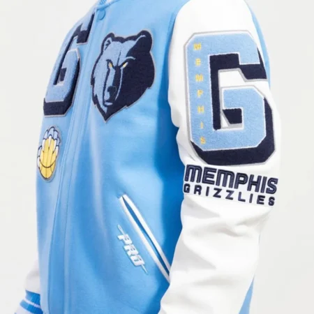 Pro Standard Memphis Grizzlies Varisty Jacket Side
