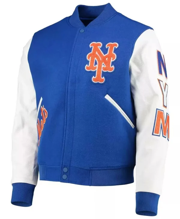 Pro Standard Royal New York Mets Varsity Jacket