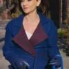 Rachael Leigh Cook Sisterhood Inc Blue Front Coat
