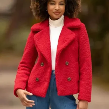 Red Teddy Coat 1