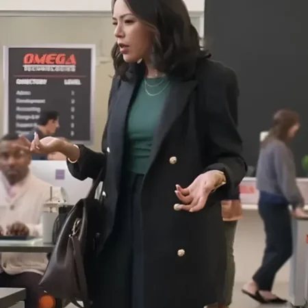 Return to Office Janel Parrish Black Blazer 1