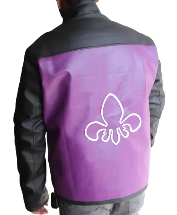 Saints Row Johnny Gat Distressed Leather Jackets