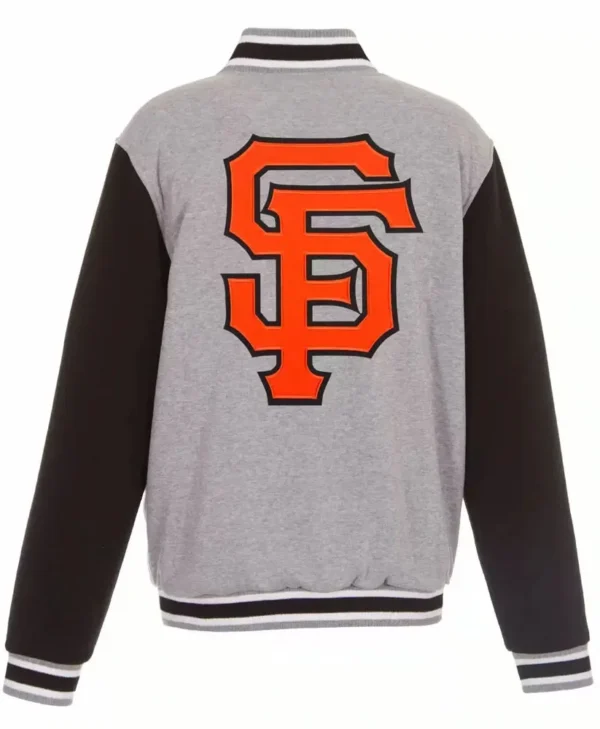 San Francisco Giants Embroidered Black and Gray Jackets