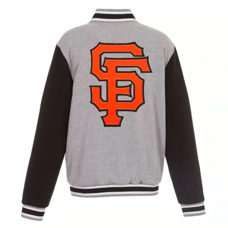 San Francisco Giants Embroidered Black and Gray Jackets