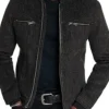 Sean Freeman Beyond The Gates Black Corduroy Jacket Front