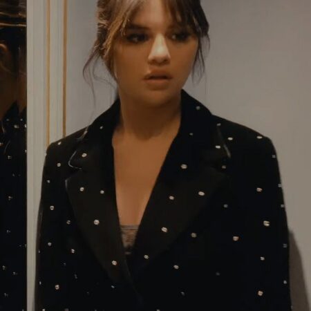 Selena Gomez My Mind Me Crystal Blazer