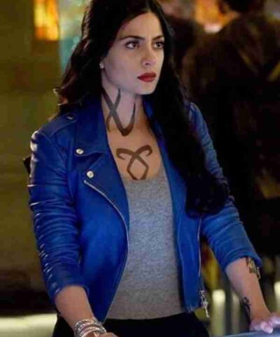 Shadowhunters Isabelle Lightwood Blue Jacket
