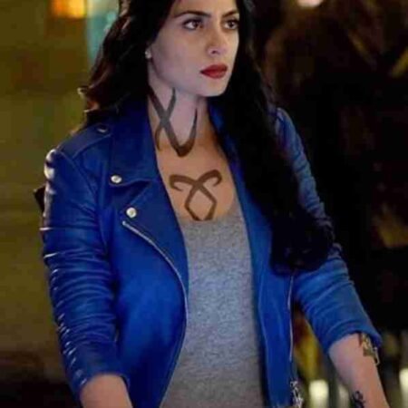 Shadowhunters Isabelle Lightwood Blue Jacket