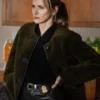 Shantel VanSanten FBI Most Wanted S06 Fur Brown Jacket
