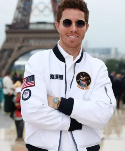 Shaun White Olympic 2024 Opening Ceremony Bomber Jacket On Sale 600x749 1