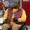 Shifting Gears S01 Daryl Mitchell Maroon Puffer Vest