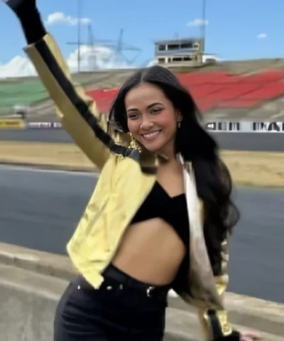 Shop The Bachelorette S21 Jenn Tran Faux Leather Jacket