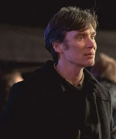 Small Things Like These Cillian Murphy Black Coat