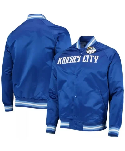 Sporting Kansas City Royal Blue Satin Jacket