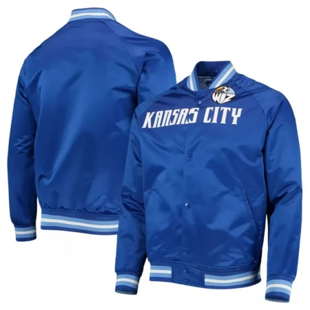 Sporting Kansas City Royal Blue Satin Jacket
