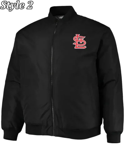 St. Louis Cardinals Black Jacket