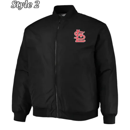 St Louis Cardinals Black Jacket
