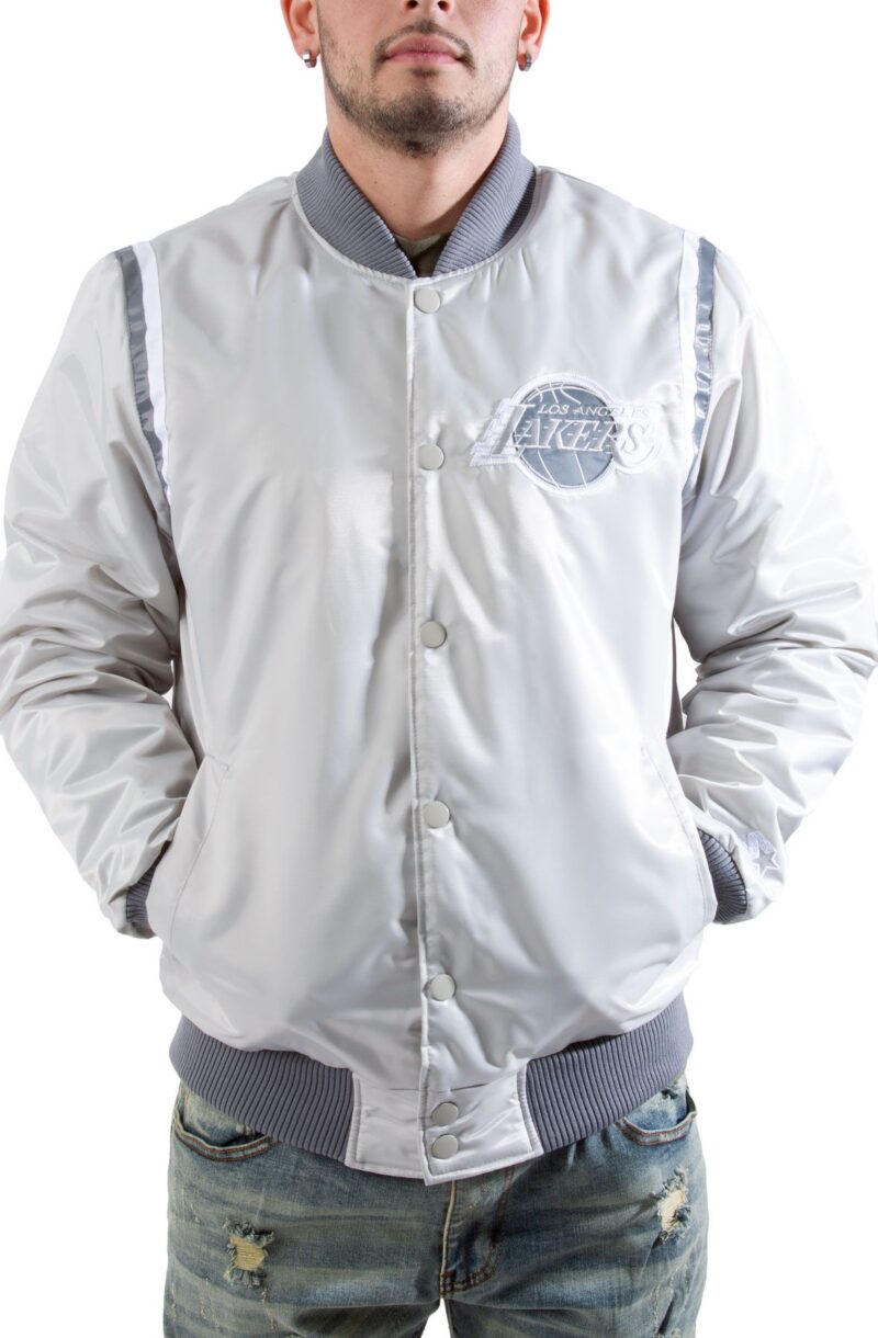 Starter Lakers Grey Jacket