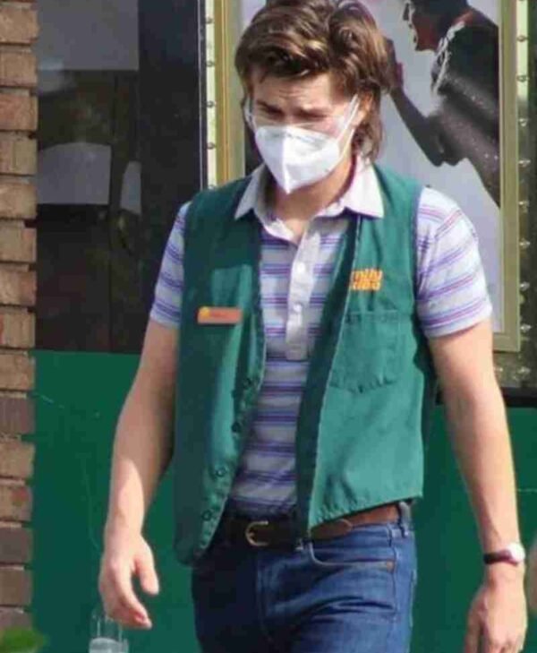 Steve Harrington Stranger Things Joe Keery Green Vest