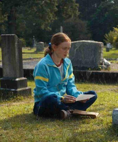 Stranger Things S04 Max Mayfield Blue Jacket 1