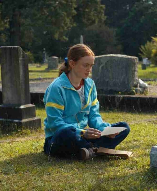 Stranger Things S04 Max Mayfield Blue Jacket 1