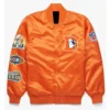 Super Bowl Denver Broncos Orange Satin Jacket