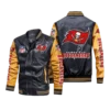 Tampa Bay Buccaneers Black Yellow Bomber Jacket