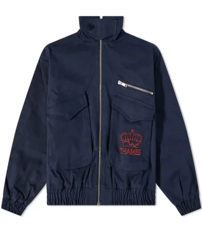 Thames Milling Cotton Blue Jacket