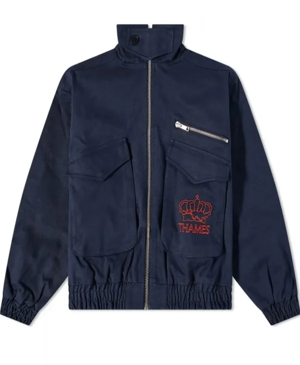Thames Milling Cotton Blue Jacket