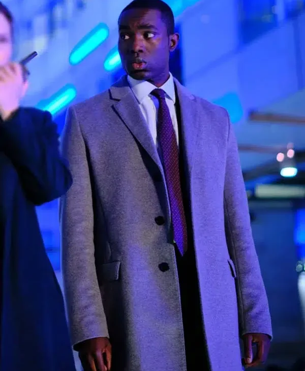 The Capture S02 Isaac Turner MP Grey Coat
