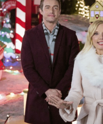 The Christmas House 2 Deck Those Halls Robert Buckley Maroon Coat
