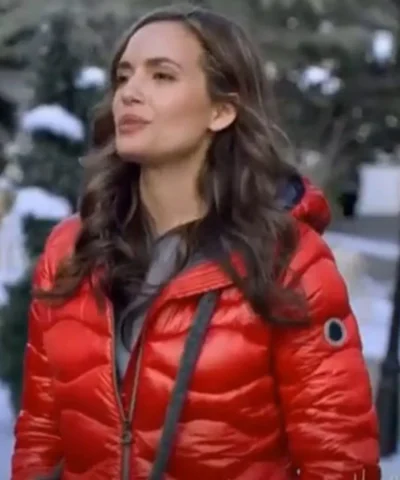 The Christmas Promise Torrey Devitto Puffer Red Coats