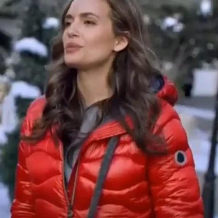 The Christmas Promise Torrey Devitto Puffer Red Coats