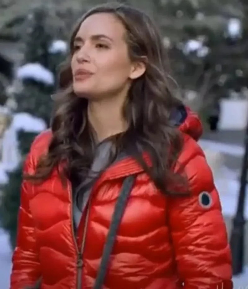The Christmas Promise Torrey Devitto Puffer Red Coats