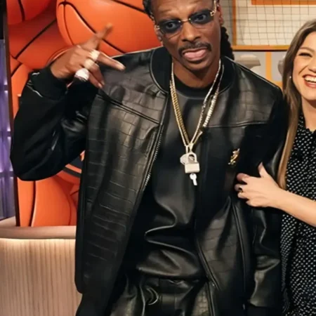 The Kelly Clarkson Show Snoop Dogg Leather Jacket 1