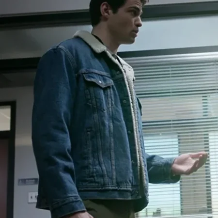 The Recruit Laura Haddock Black Puffer Jacket Side 1