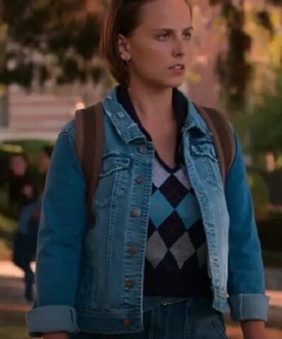 The Sex Lives of College Girls Kimberly Finkle Denim Jacket