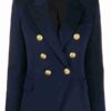 The Today Show Jill Martin Gold Button Blazer