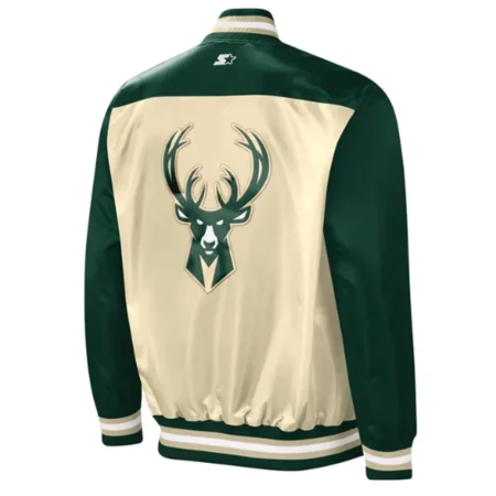 The Tradition II Milwaukee Bucks Green Cream Jackets