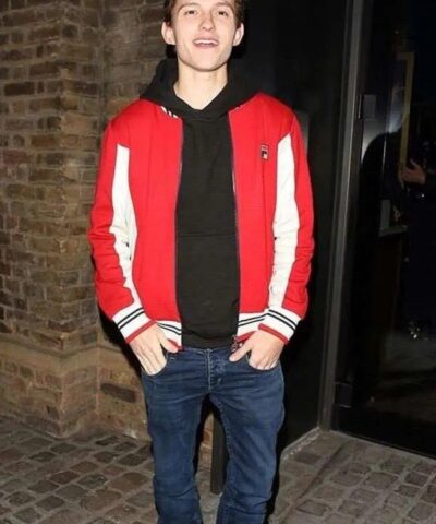 Tom Holland Red Jacket