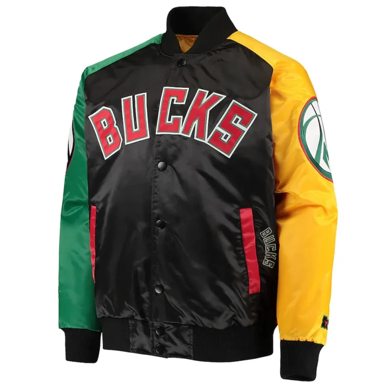 Ty Mopkins Milwaukee Bucks Satin Jacket